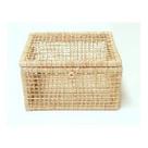 Cesta de Palha e Vime Pequena para Decoração
