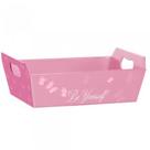Cesta de Papel Butterfly P 21,5X8X15CM Pacote com 04 Cesta de Papel Butterfly P 21,5X8X15CM Pacote com 04