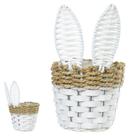 Cesta De Páscoa Decorativo Coelho Branca - Florarte