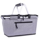 Cesta de Picnic SIYUAN Plegable para Compras con Aislante de 27L