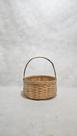 Cesta de piquenique mini de bambu cru
