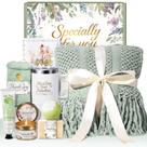 Cesta de Presente IRINXL Kit de Spa e Autocuidado 9 Peças para Mulheres