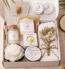 Cesta de Presente Spa Coralogo 12 Peças com Aroma de Coco