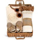 Cesta de presentes, macacão de óculos de sol IaoVueby Baby Girl Swaddle Wrap