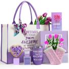 Cesta de presentes Mollywater Tote Bag Tumbler Candle Soap Socks Cesta de presentes Mollywater Tote Bag Tumbler Candle Soap Socks