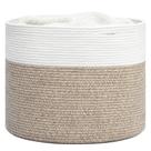 Cesta de Ropa Goodpick de Cuerda de Algodón 40x35 cm Marrón Claro Cesta de Ropa Goodpick de Cuerda de Algodón 40x35 cm Marrón Claro
