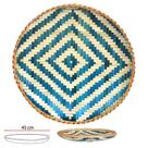 Cesta Decor Bambu Azul - Florarte