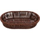 Cesta Decorativa Organizadora 4x21x14cm Plástico Natural Cesta Decorativa Organizadora 4x21x14cm Plástico Natural
