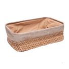 Cesta Decorativa Retangular Palha M