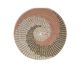 CESTA DECORATIVA SEAGRASS BEGE 35cm