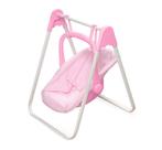 Cesta Doll Swing Carrier Badger ajustável para bonecas de 18 polegadas