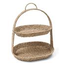 Cesta Dupla Com Alça Fiber 50Cm - Copa & Cia
