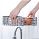 Cesta Escorredor De Pia Ajustavel Retratil Inox Louça Alimentos Frutas Legumes Com Alças - Nibus
