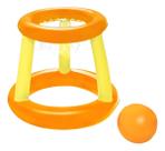 Cesta Inflável De Basquete Flutuante Piscina Infantil Bola Praia Boia Criança Cesto Esporte Aquático