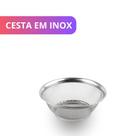 Cesta Inox 22 cm multiuso alta qualidade perfeita para o dia - xpert Cesta Inox 22 cm multiuso alta qualidade perfeita para o dia - xpert