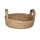 Cesta L'Hermitage Terra Com Alça Em Fibra Natural - 28434