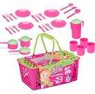 Cesta Leva Papinha 28 Peças Brincando De Casinha 0124 Cardoso