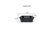 Cesta Organizadora Cestinha 1,4 L Kit Com 03