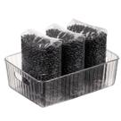Cesta Organizadora Coza New Retrô Grande 5,1 Litros Cristal