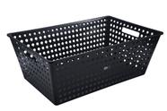 Cesta Organizadora Coza One 38,6 Litros Cor Preto
