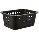 Cesta Organizadora Multiuso de Plástico Pequena 18,5x14,5x8cm Ou