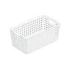 Cesta organizadora plástica branca 26 x 17 x 13 cm - 12580 - Art design