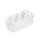Cesta organizadora plástica branca 28 x 16 x 11 cm - 12581 - Art design
