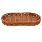 Cesta Oval 24,5cm x 12,5cm x 3cm Plástico Lyor