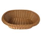 Cesta oval para pães em polipropileno marrom -Dynasty Cesta oval para pães em polipropileno marrom -Dynasty