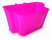 Cesta para bicicleta aro 12/16 jks infantil rosa