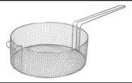 Cesta Para Fritura Friturama Redonda 25cm Envio Imediato Cesta Para Fritura Friturama Redonda 25cm Envio Imediato