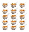 Cesta Para Servir Porções Batata Frita Frango 13x11x8cm 15un