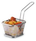 Cesta Para Servir Porções Em Inox 10,5x9x6cm Ke Home 3251