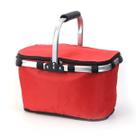 Cesta Picnic Piquenique Organizador Multiuso Compras Passeio