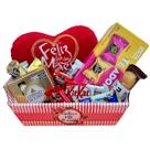 Cesta Presente Dia das Mães Mimo Especial Chocolates Pelúcia