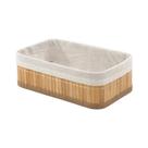 Cesta Retangular Bambu 22 x 12 x 8 cm ZUN1760-P - Art House