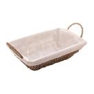 Cesta Retangular Wolff de Sisal 35cm x 20cm x 12,5cm