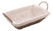 Cesta Retangular Wolff De Sisal