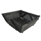Cesta Secar Frutas Verduras Vegetais Dobravel Drena Alimentos Cozinha Pia Copa Porta Objetos Organizador Livros Fruteira Lava Drenagem Casa Mesa Sala