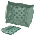 Cesta Secar Frutas Verduras Vegetais Dobravel Porta Objetos Pia Cozinha Copa Fruteira Organizador Lava Drena Alimentos Comida Mesa Sala Quarto Multius