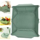 Cesta Secar Frutas Verduras Vegetais Fruteira Dobravel Organizador Porta Objetos Cozinha Copa Pia Drena Escorre Alimentos Louça Organizaçao Sala Casa