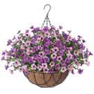 Cesta suspensa de flores de seda artificial INXUGAO Daisy Cesta suspensa de flores de seda artificial INXUGAO Daisy
