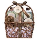 Cestas de presentes de spa ArioseMonde Coconut Vanilla Bath Set para mulheres Cestas de presentes de spa ArioseMonde Coconut Vanilla Bath Set para mulheres