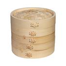 Cestas de vapor de bambu Joyce Chen 2 camadas de 15 cm Cestas de vapor de bambu Joyce Chen 2 camadas de 15 cm