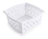 Cestinha De Plástico Retangular Organizadora Empilh P 2 pçs