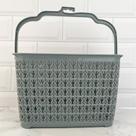 Cestinha Rattan Multiuso Lavanderia Banheiro Diversas Cores 23x11,5x14 cm
