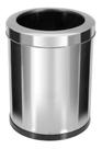 Cestinho Em Aço Inox Com Aro Inox 13,5l (e4)