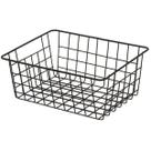 Cesto Aramado Arranjos Fruteira Organização Cozinha Preto Organizador Mesa Frutas Metal Multiuso Roupa Caixa Gaveta