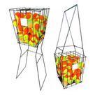 Cesto Bolas Tenis Beach Tennis Padel Pegador 75 Bolas Quadra