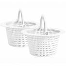 Cesto Coletor de Skimmer para Piscina FibroPool, Kit com 2, largura superior de 16,5 cm Cesto Coletor de Skimmer para Piscina FibroPool, Kit com 2, largura superior de 16,5 cm